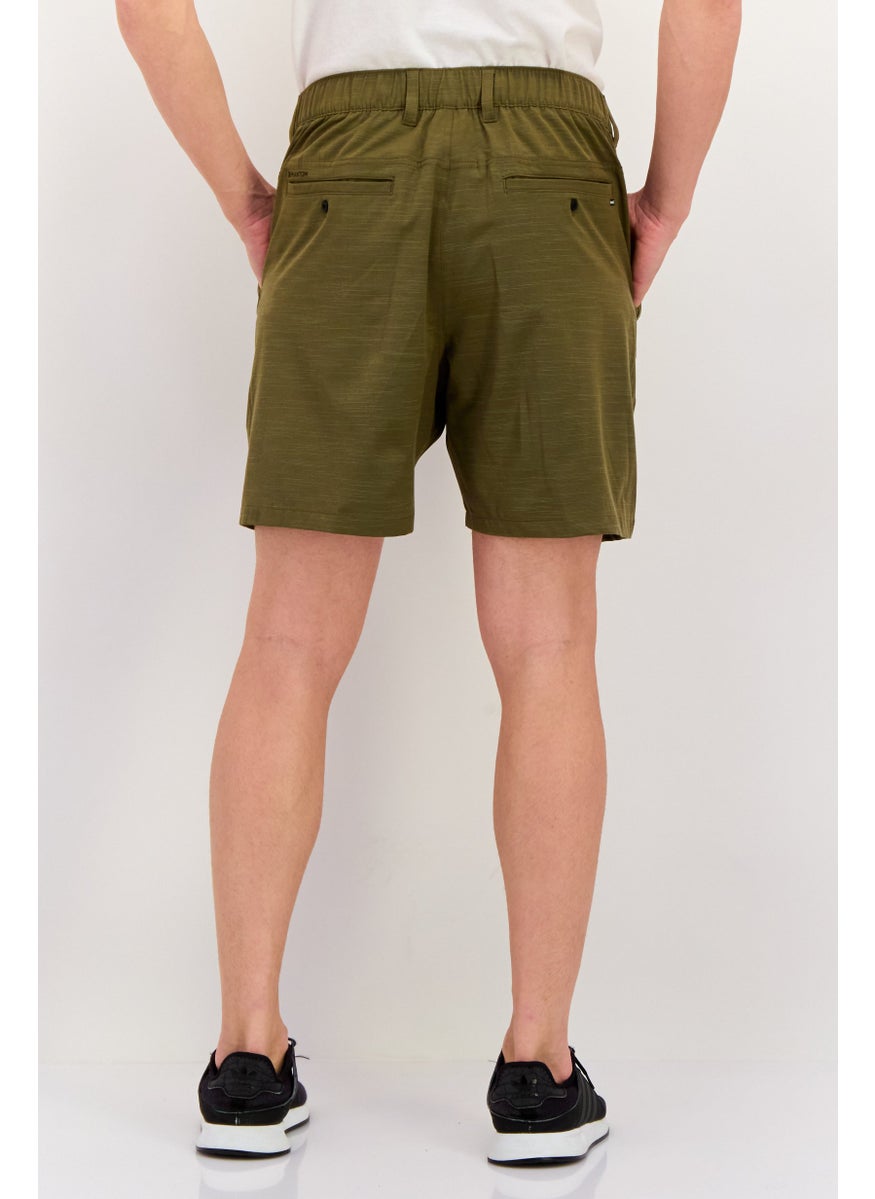 Men Sportswear Fit 7 Inseam Outdoor Shorts, Dark Khaki