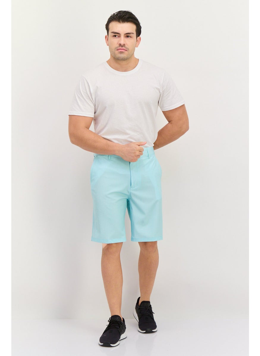 Men Sportswear Fit Golf Short, Turquoise