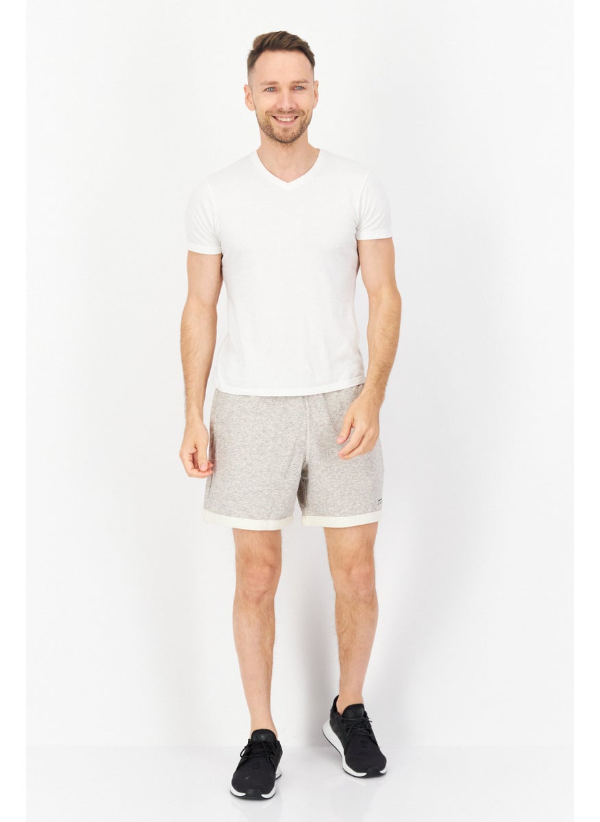 Men Sportswear Fit Heather Training Shorts, Grey