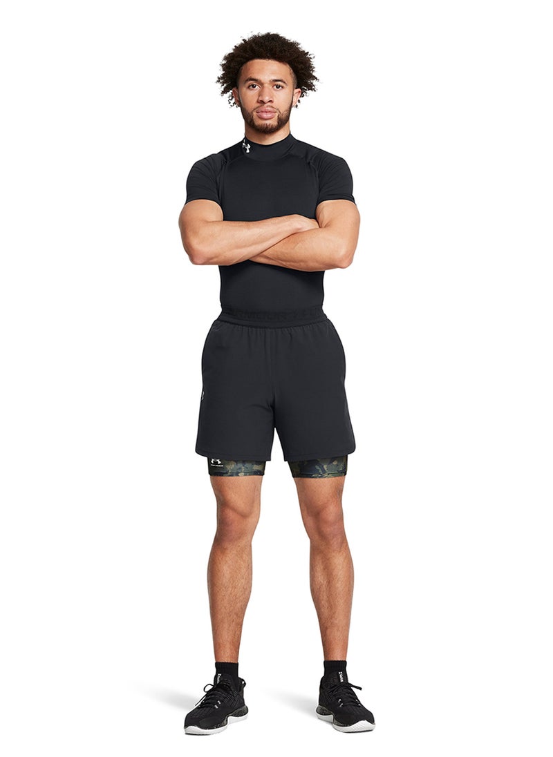 Heatgear Armour Printed Compression shorts