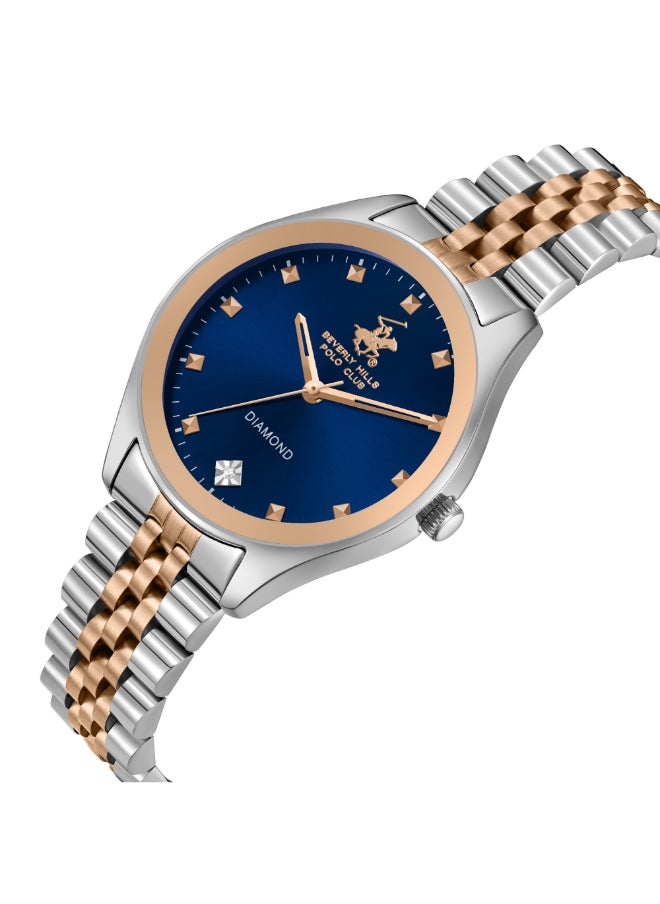 BEVERLY HILLS POLO CLUB Women Analog Dark Blue Dial Watch - BP3657C.590