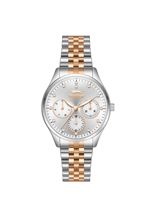 SLAZENGER Women Multi Function Silver Dial Watch - SL.9.2404.4.02