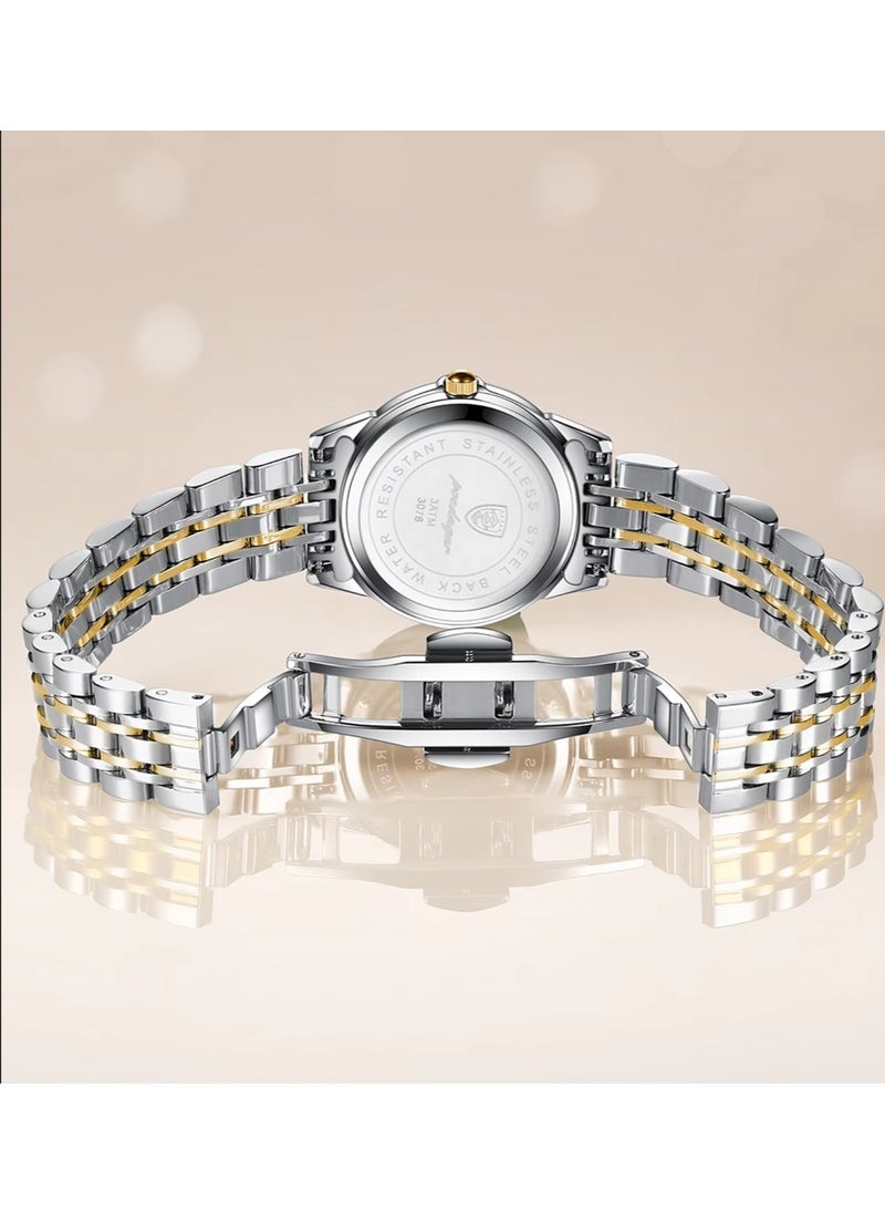 Women Watch, Waterproof Luminous Women's Watch Quartz，Women's Wrist Watches 27mm