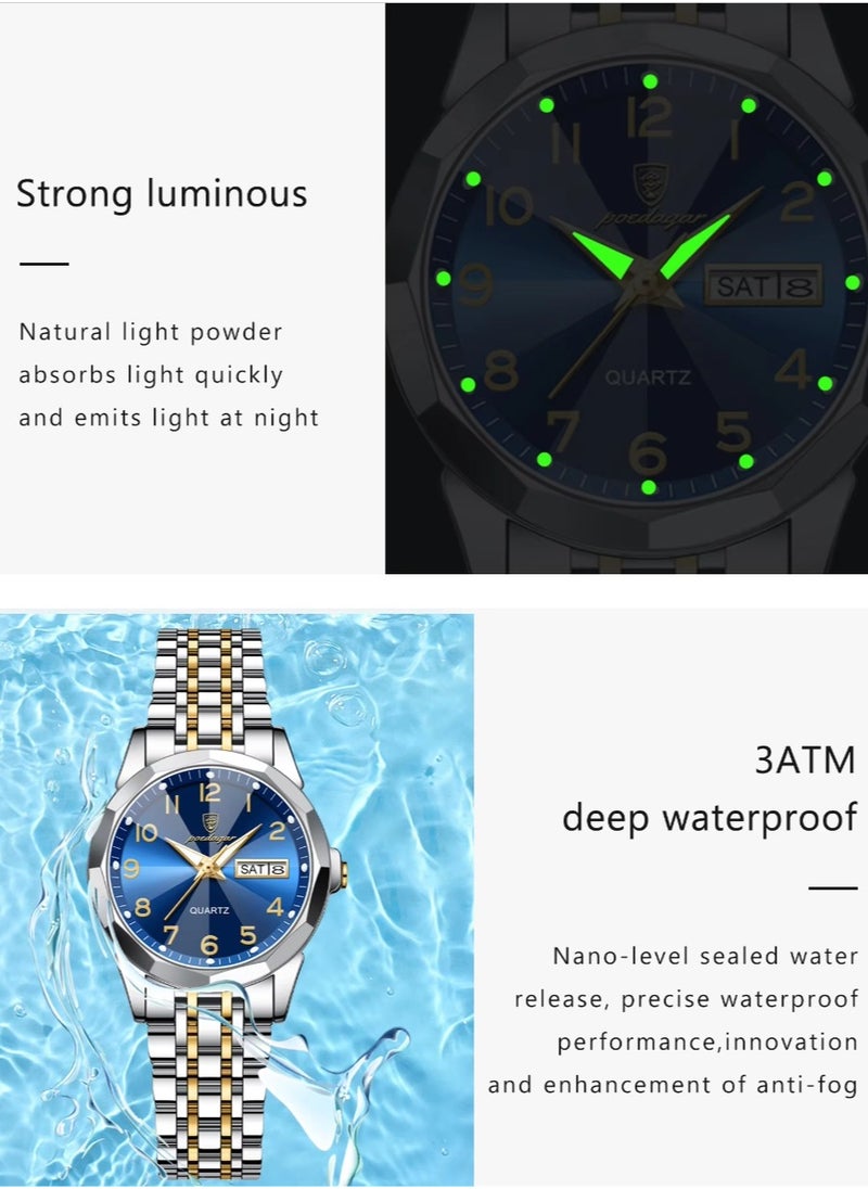 Women Watch, Waterproof Luminous Women's Watch Quartz,Women's Wrist Watches 27mm