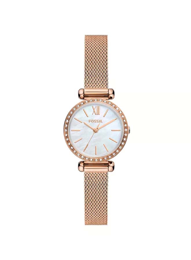 Women's Tillie Mini Three-Hand Rose Gold-Tone Stainless Steel Mesh Watch BQ3897 - 26mm