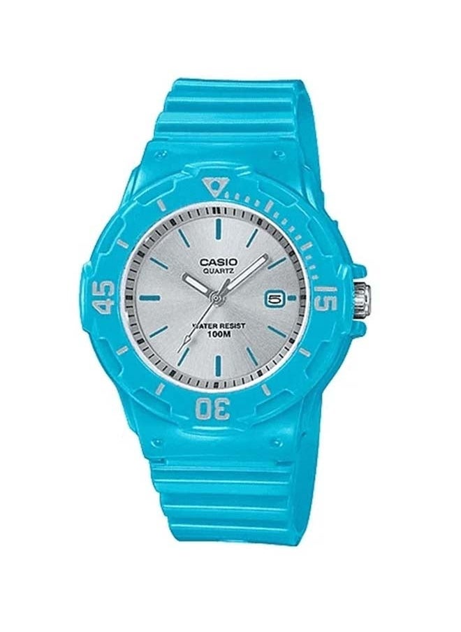 Casio LRW-200H-2E3VDF Women's Resin Analog Wrist Watch, Blue