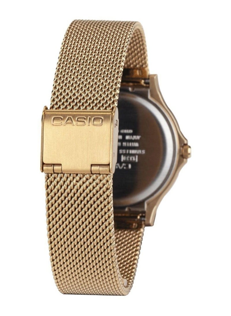 Casio Women's Stainless Steel Analog Wrist Watch MQ-24MG-1EDF