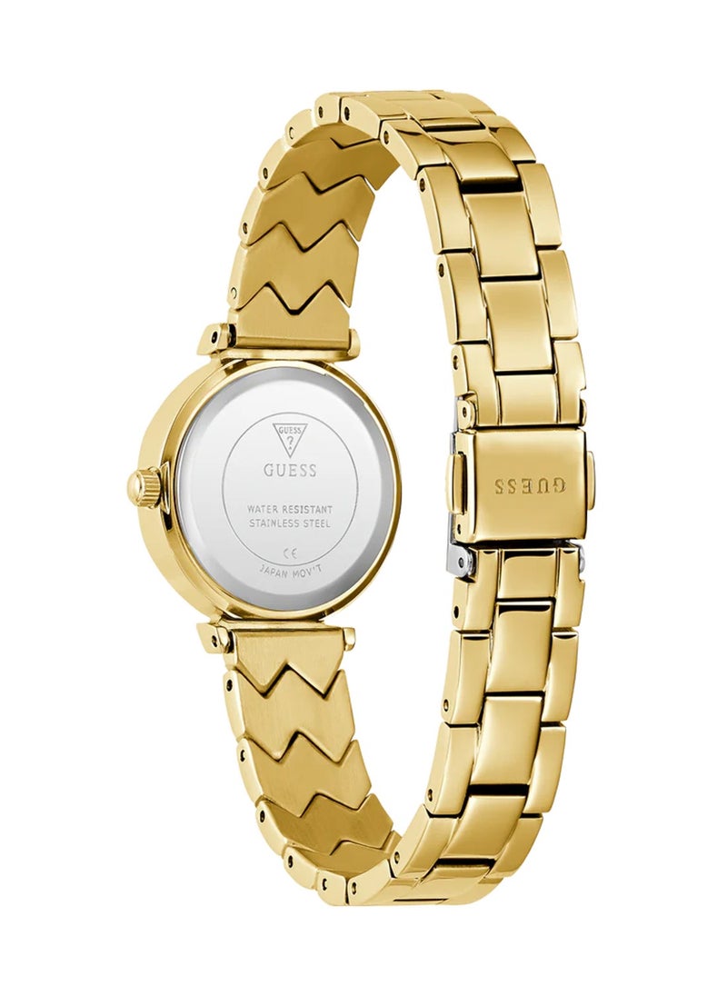 Mini Rumour Women Analog Quartz Gold Stainless Steel Watch GW0839L2