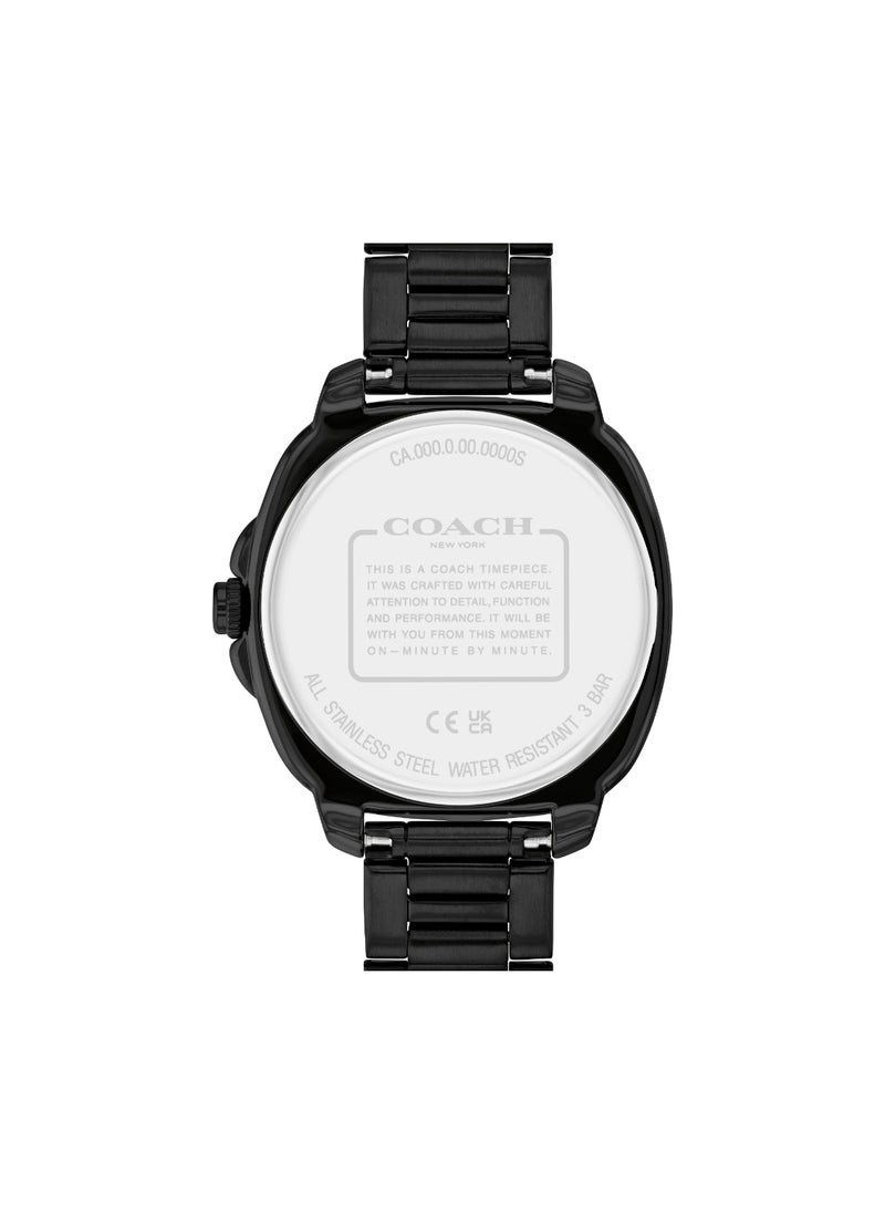 COACH WATCHES TONNEAU ANALOG WOMEN'S BLACK CASE WATCH - 14504396