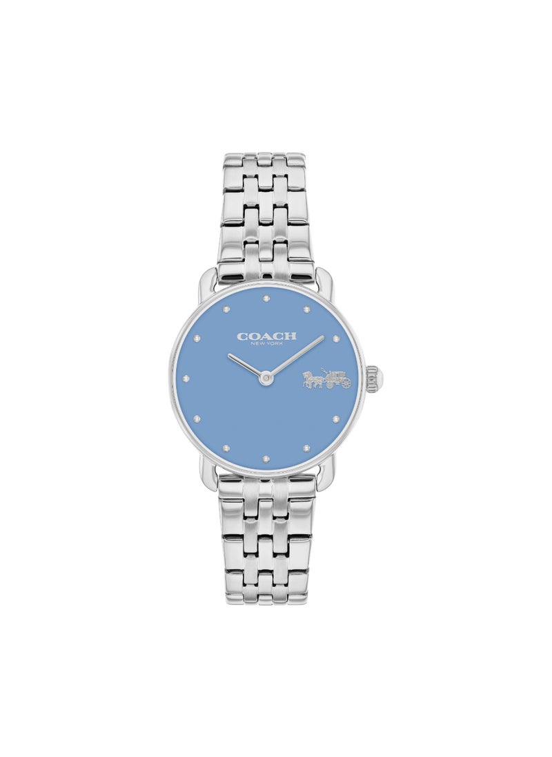 COACH WATCHES ROUND ANALOG WOMEN'S LIGHT BLUE CASE WATCH - 14504447