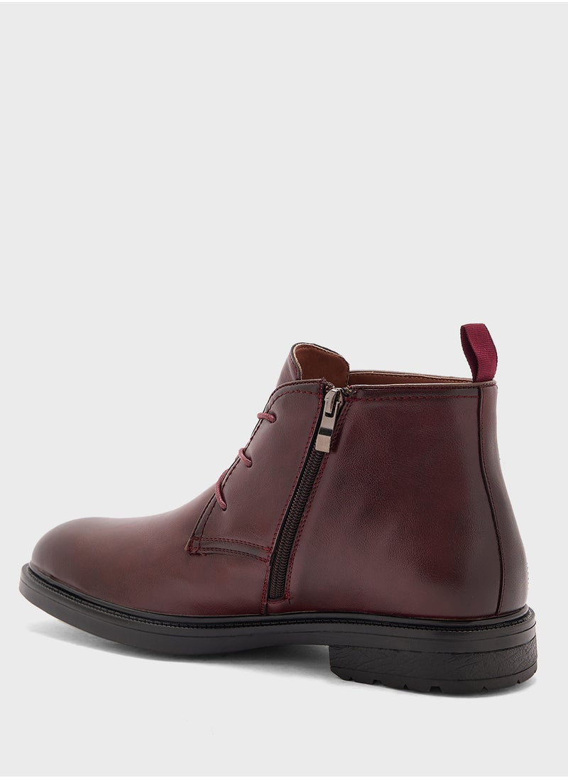 Formal Chukka Boots