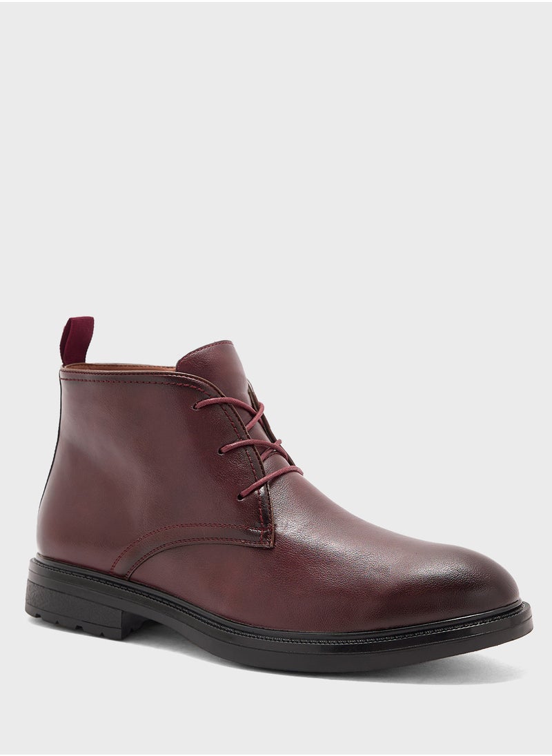 Formal Chukka Boots