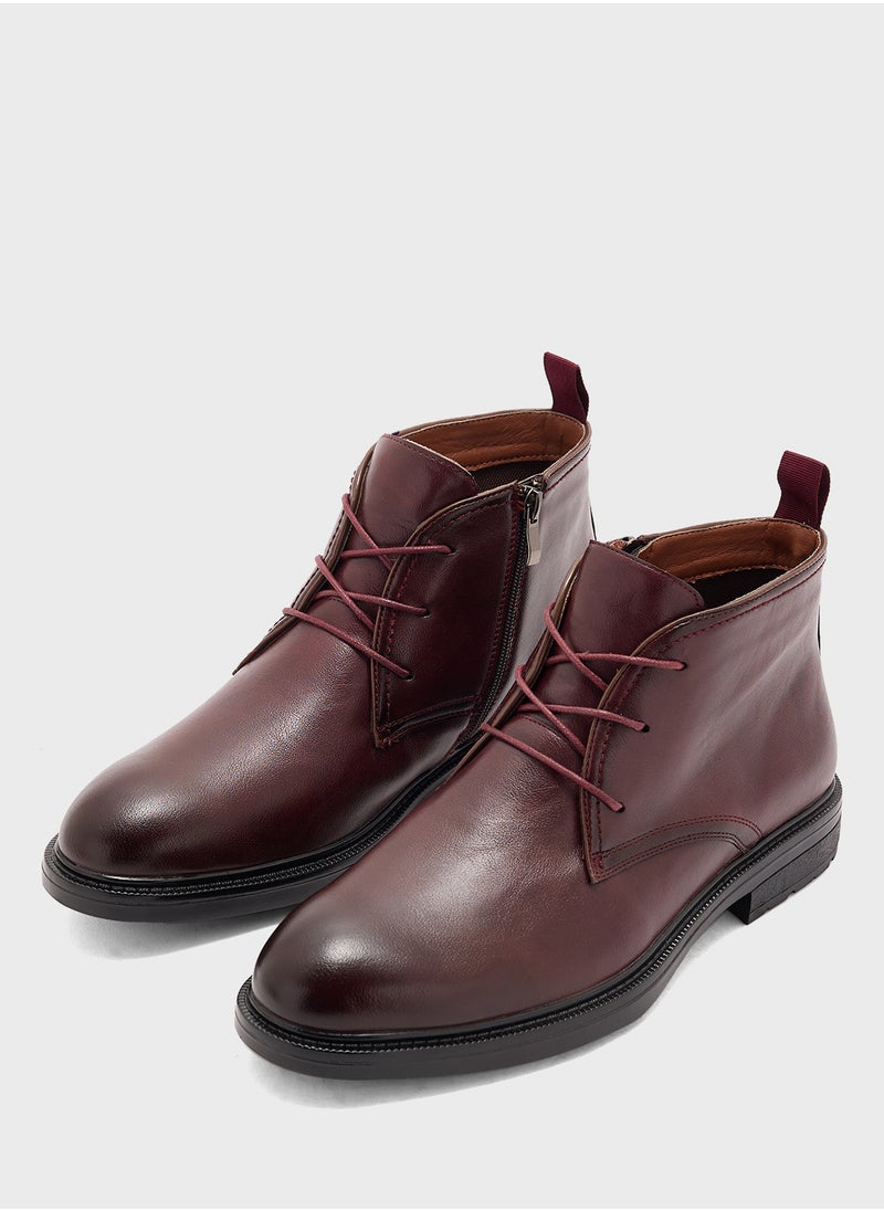 Formal Chukka Boots