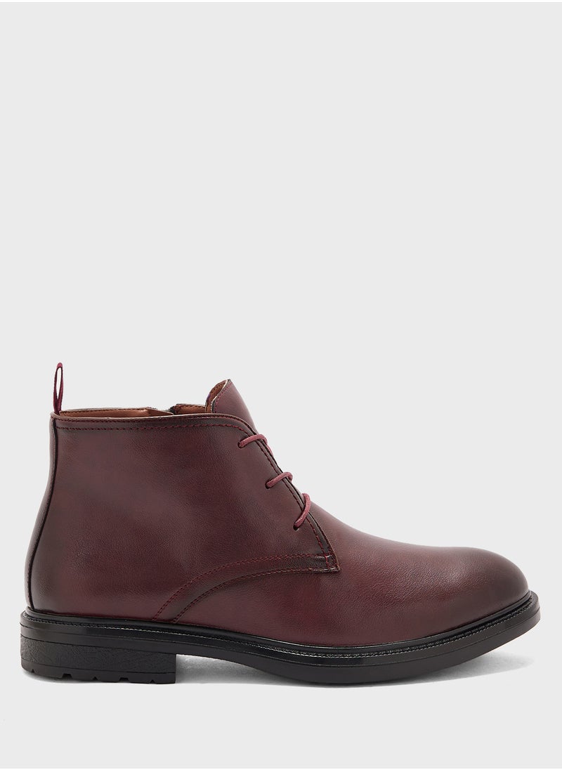 Formal Chukka Boots