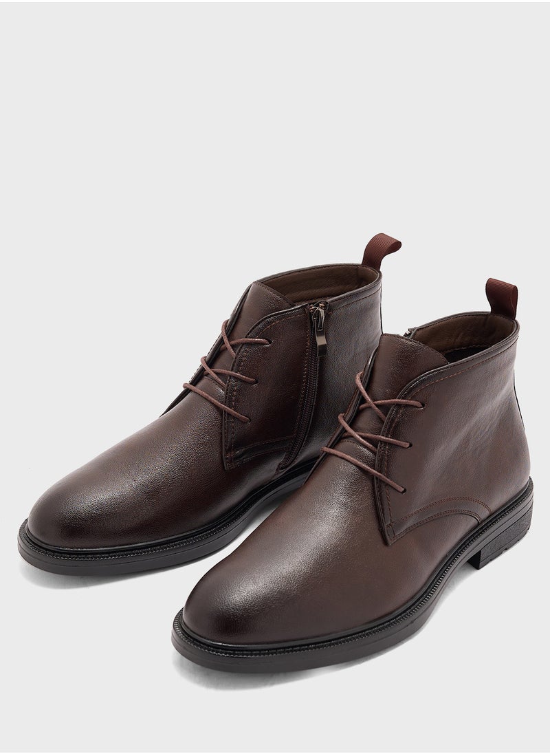 Formal Chukka Boots