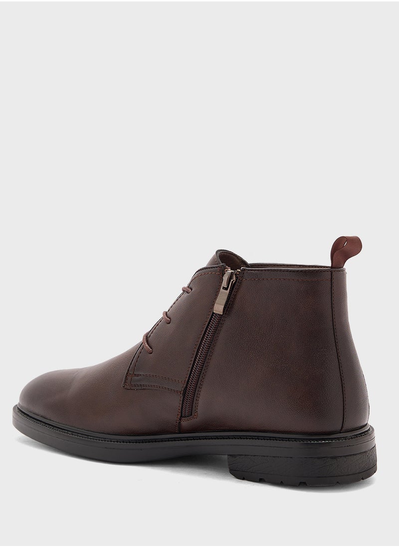 Formal Chukka Boots