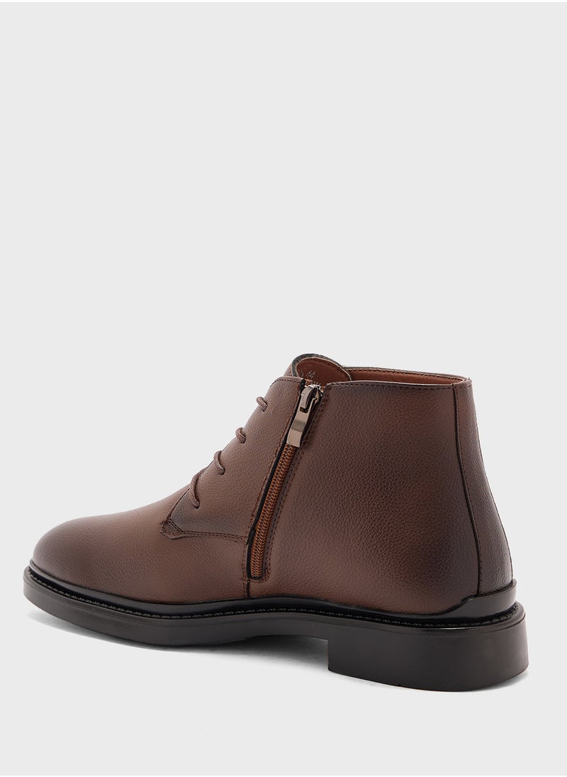 Formal Chukka Boots