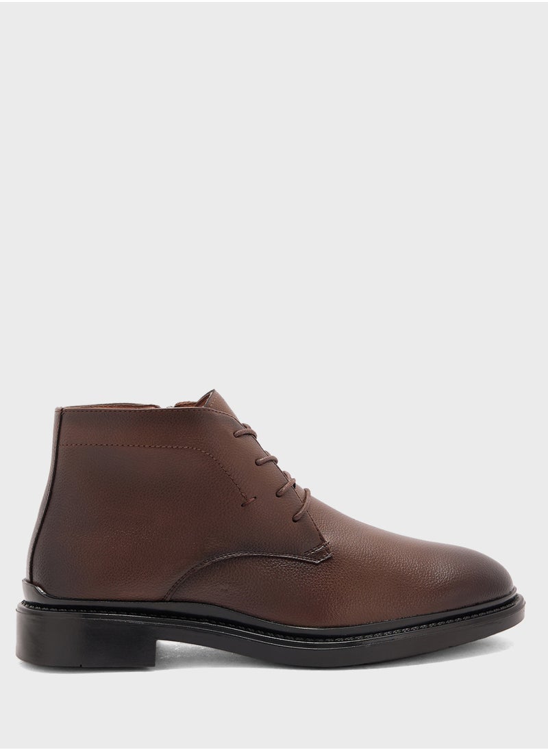 Formal Chukka Boots