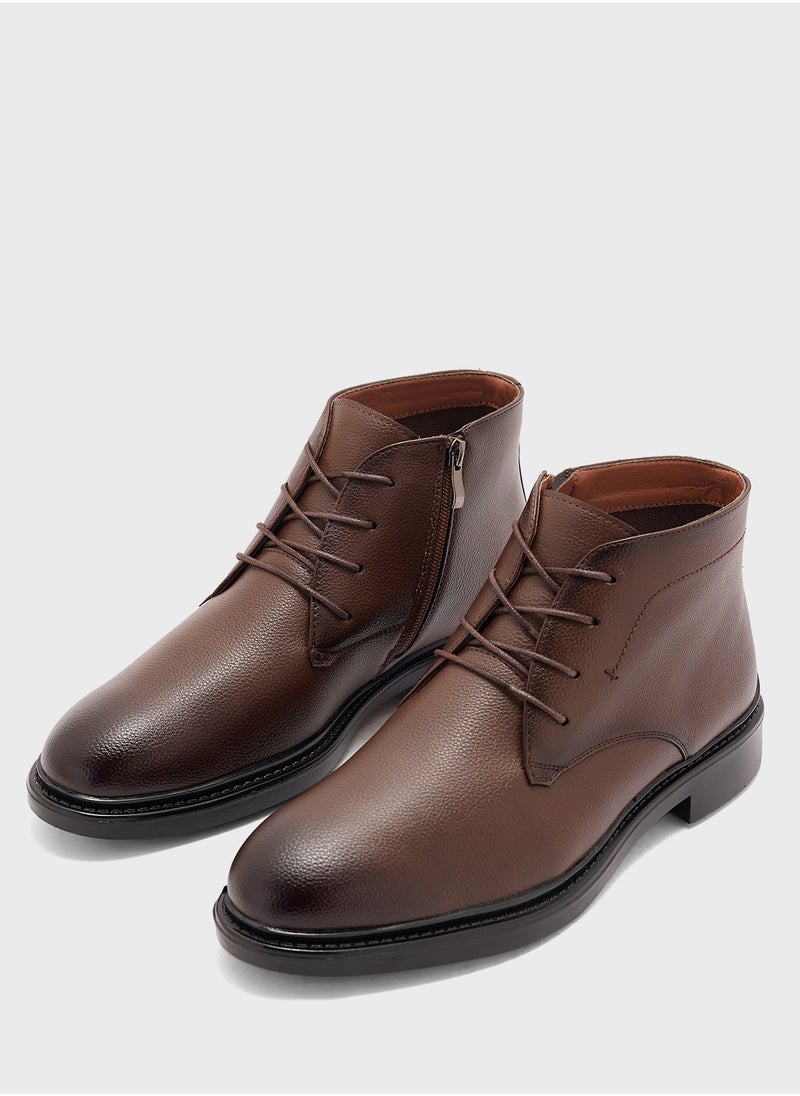 Formal Chukka Boots