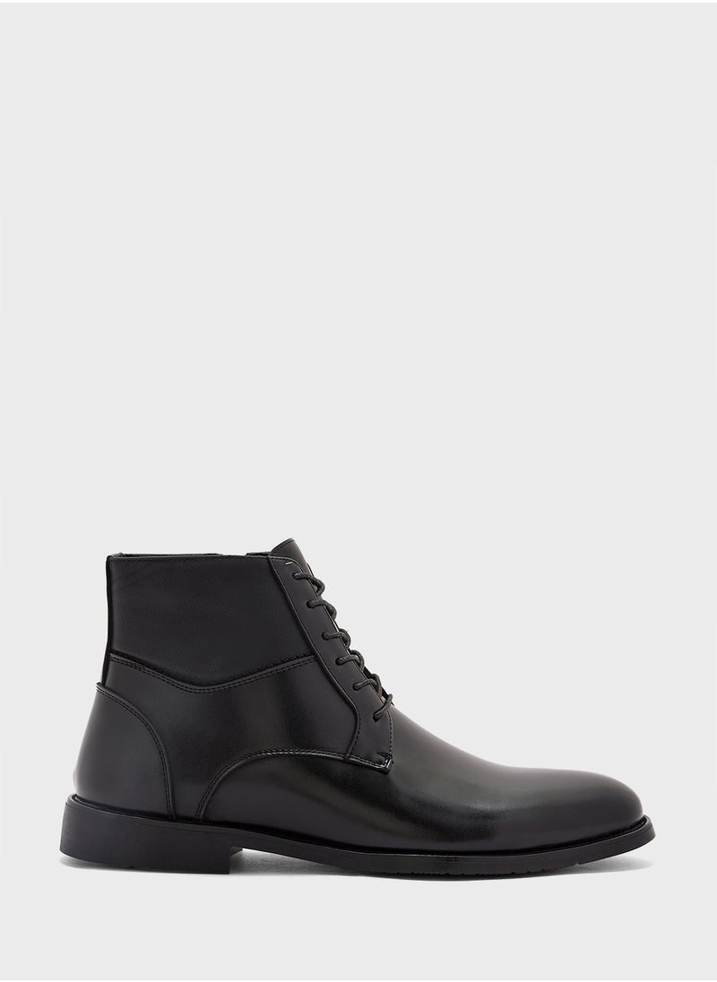 Ankle Lace Up Formal Boots