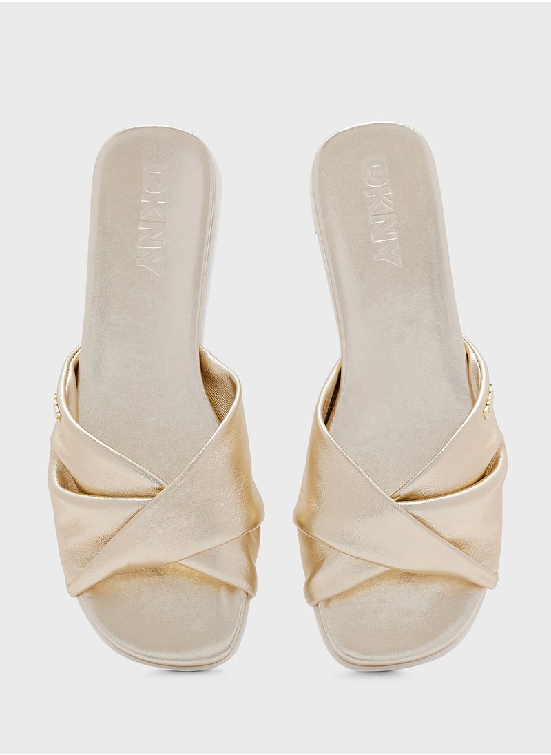 Jezebel Flat Twist Sandal