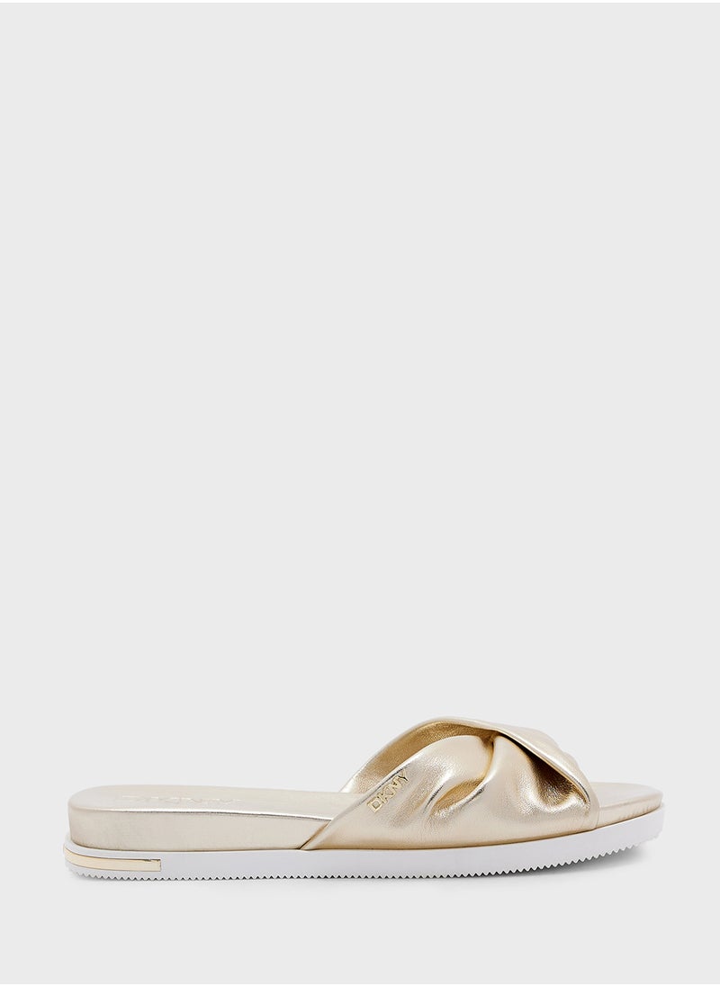 Jezebel Flat Twist Sandal