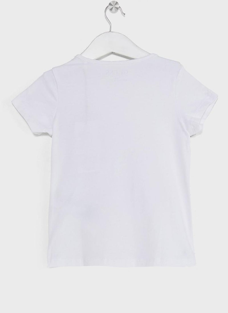 Infant Heart Print T-Shirt