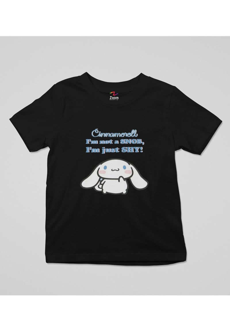 Cinnamoroll Cotton T-Shirt Featuring Iconic Character Design