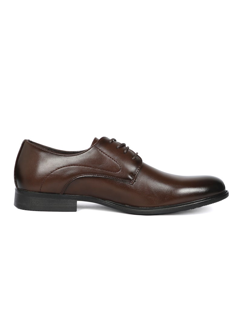 Men's formal Lace up Dark Brown