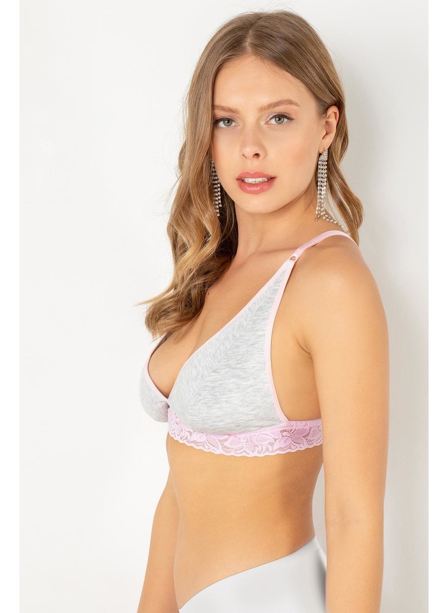Lacy Combed Cotton Bustier