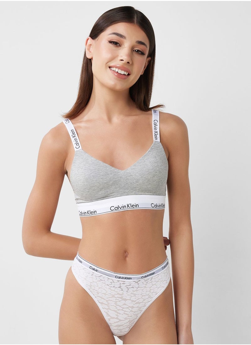 Logo Strap Bra