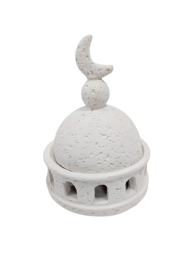 Ramadan Kareem Incnse Burner Decoration White Color 15cm