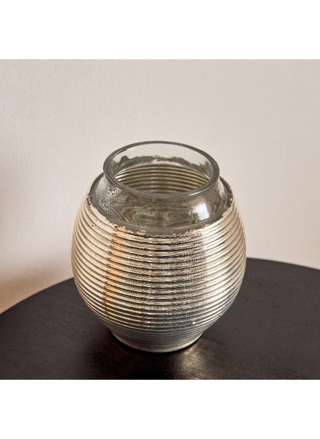 Erton Etched Glass Vase 16 x 16 x 18 cm