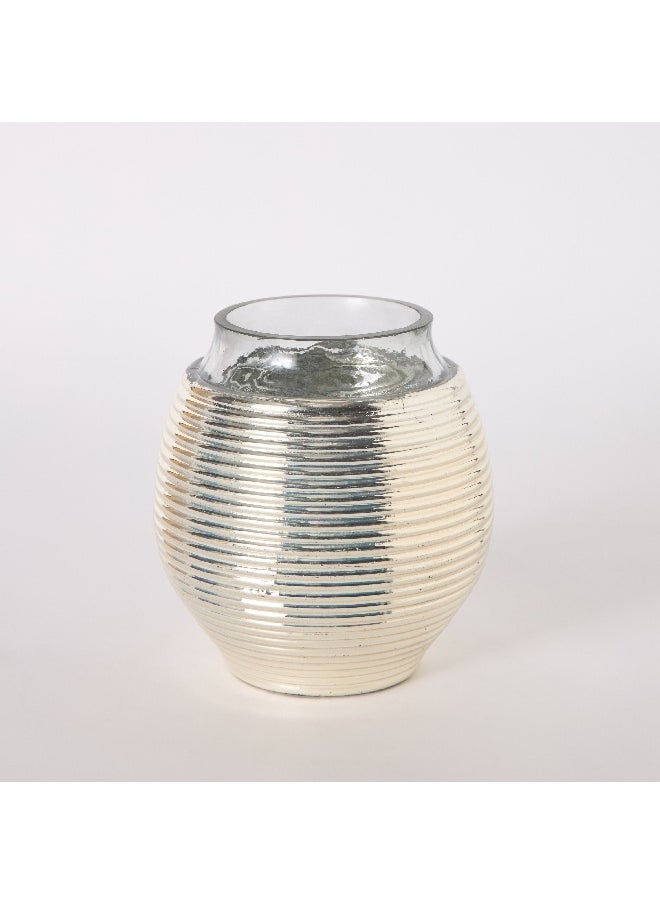 Erton Etched Glass Vase 16 x 16 x 18 cm