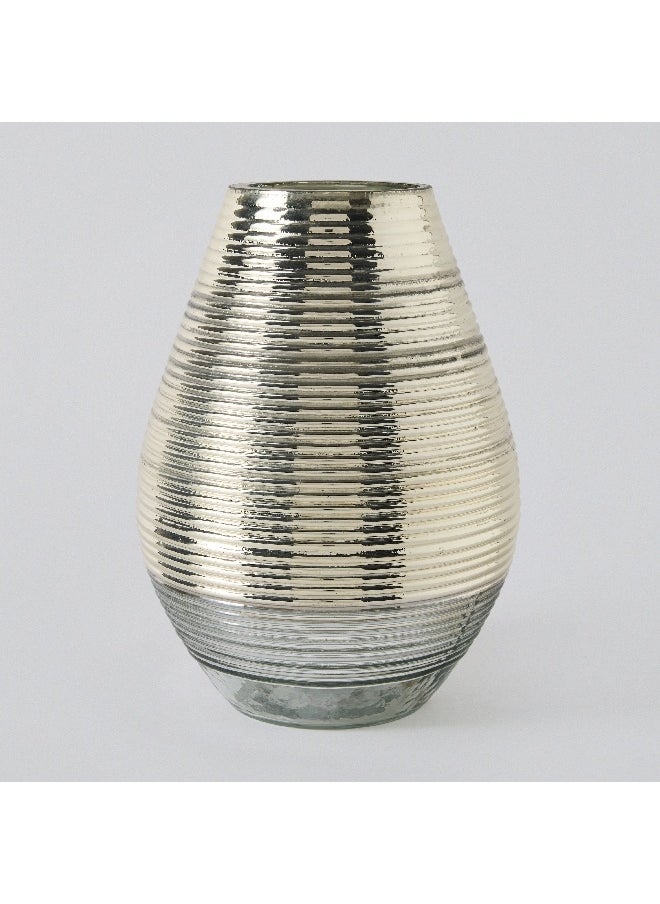Erton Etched Glass Vase 18 x 18 x 26 cm