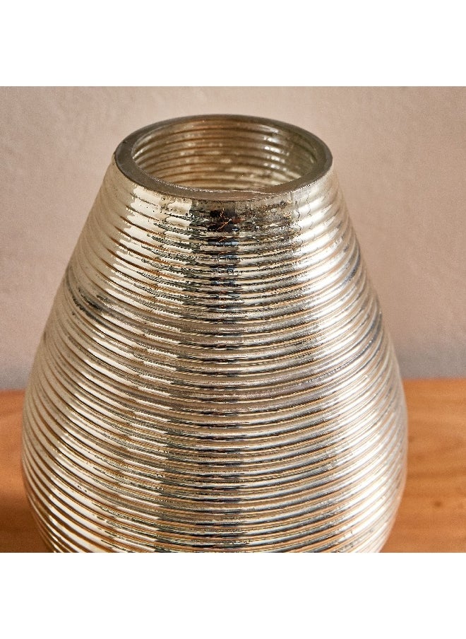 Erton Etched Glass Vase 18 x 18 x 26 cm