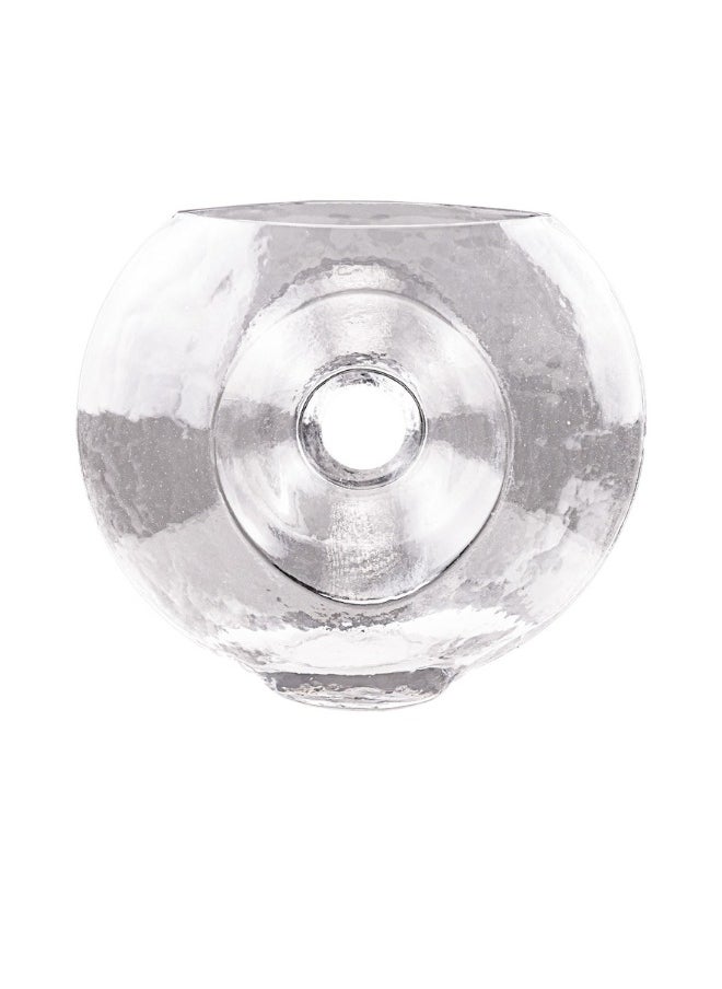 Glass Vase Bottle  Unique bottle shaped glass vase, perfect for creative floral displays