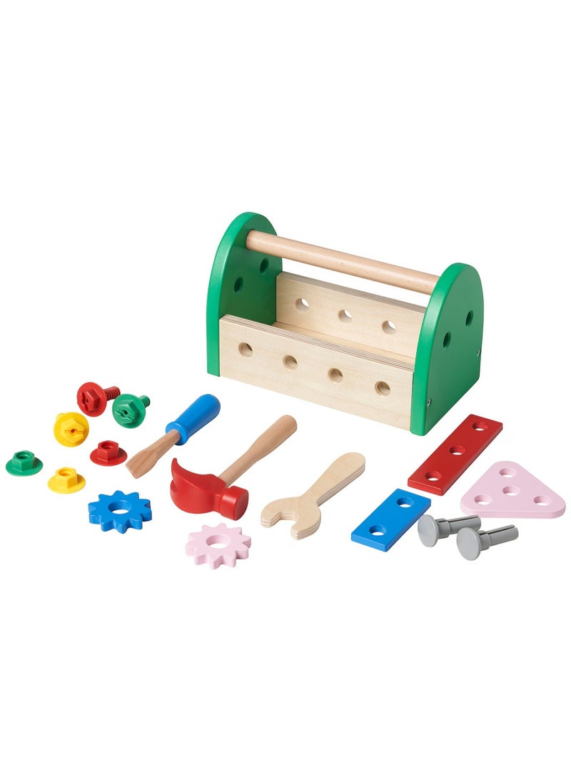 13-piece toy tool set