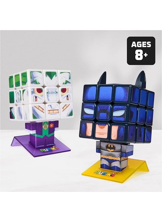 Rubik's Cubers DC Batman and Joker 3x3 Magnetic Puzzle (2 Pack)