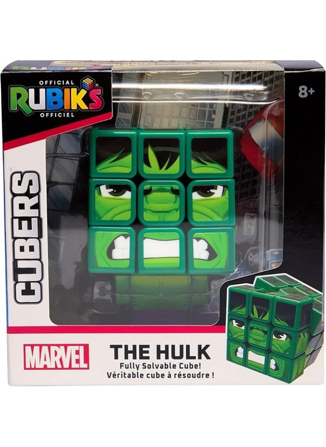Rubik’s Cubers Marvel The Hulk 3x3 Magnetic Puzzle