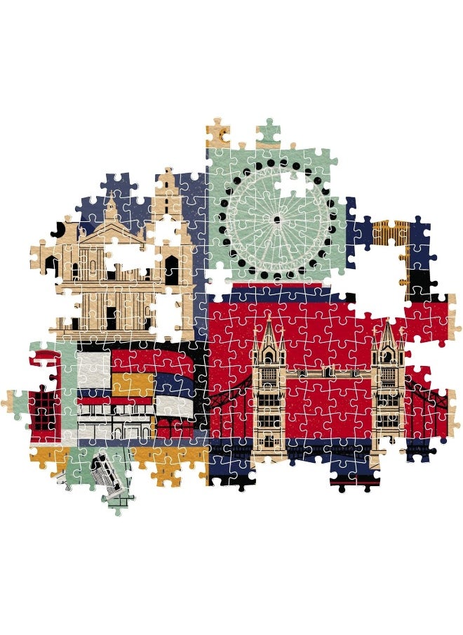 Clementoni Style in the City London Jigsaw Puzzle (1000 Pieces)