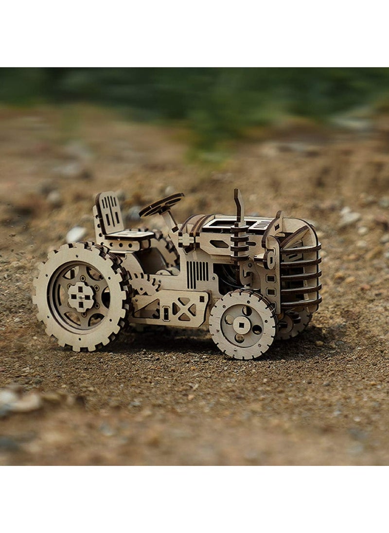 ROKR Tractor LK401 Premium 3D Puzzle Building Kits for Adults & Teens - Decorative Home Décor, Ramadan & Holiday Gift (Eid and Birthday) for Puzzle Enthusiasts, Stress Relief STEM Project
