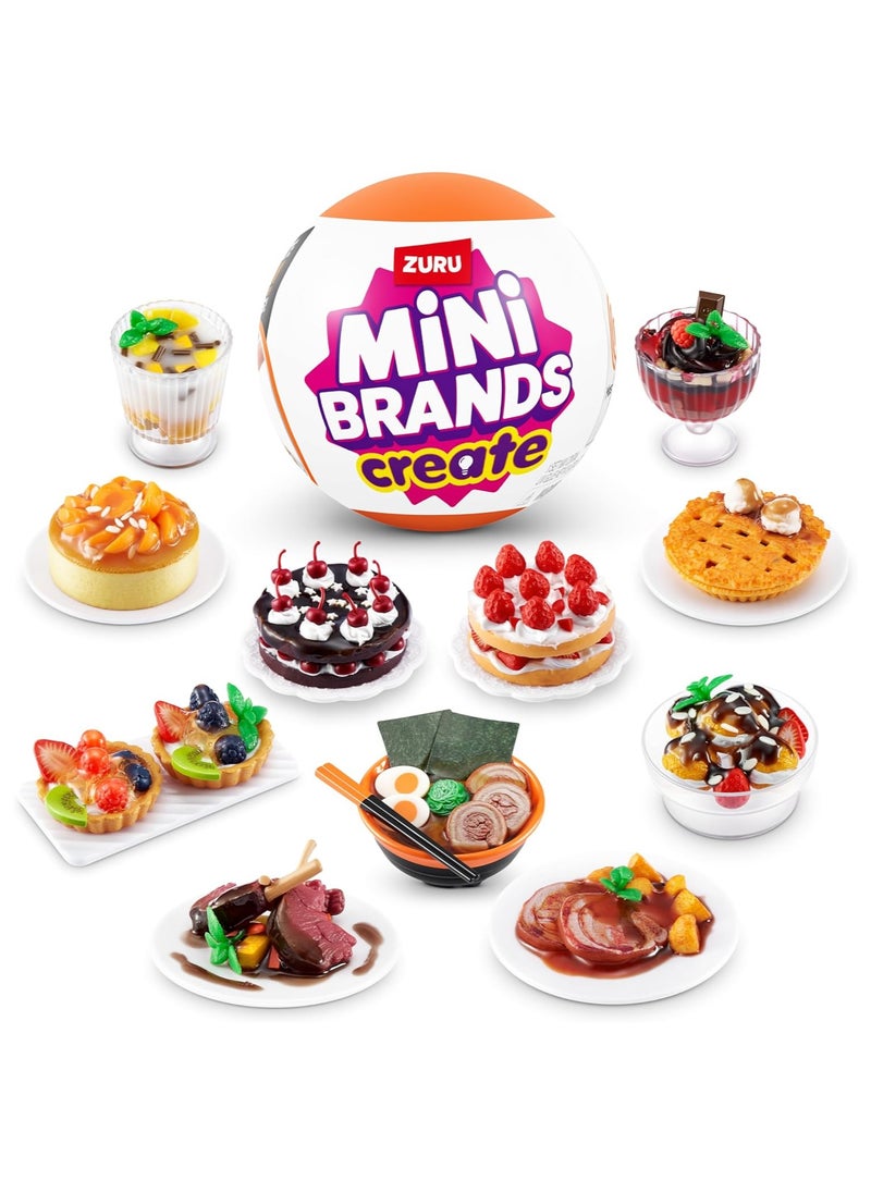Zuru Mini Brands Master Chef Set - Mini Brands Master Chef Series 1 Mystery Ball, Mini Master Chef Series