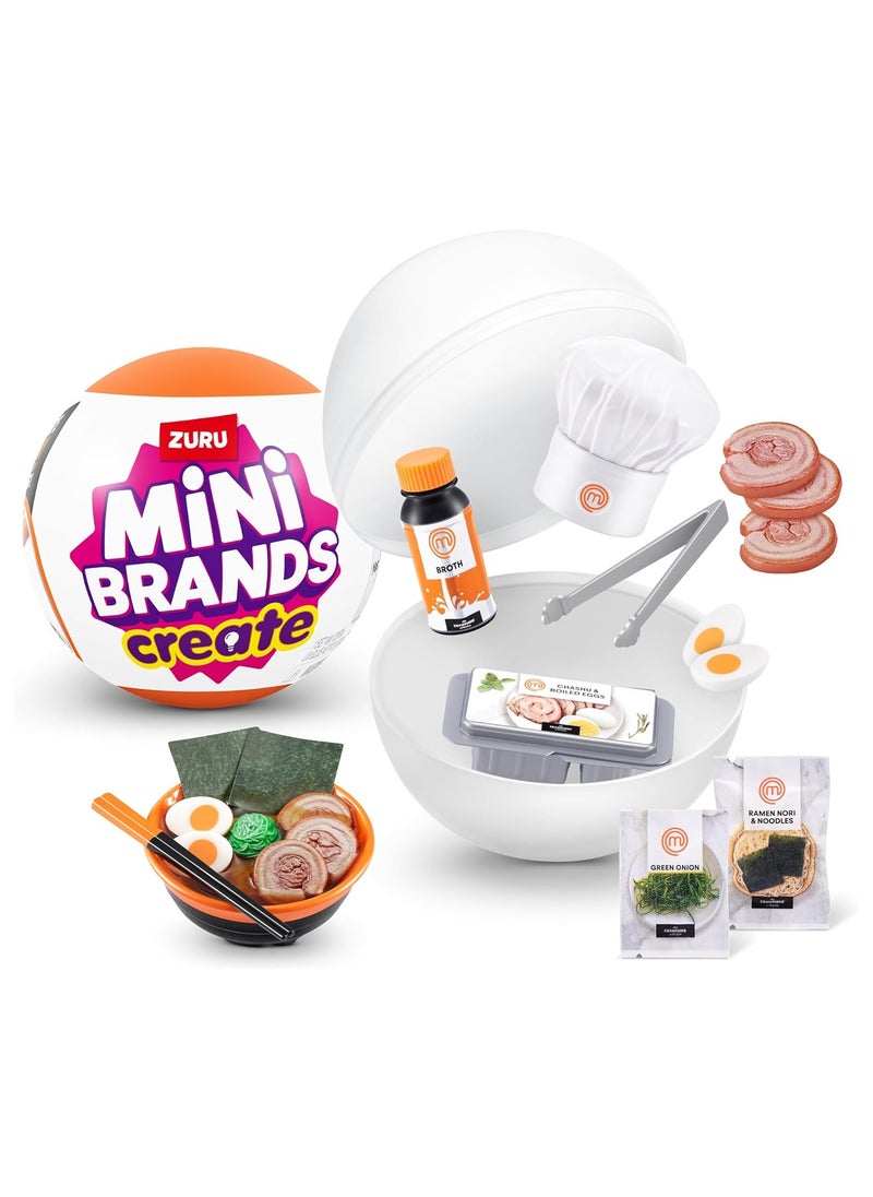 Zuru Mini Brands Master Chef Set - Mini Brands Master Chef Series 1 Mystery Ball, Mini Master Chef Series