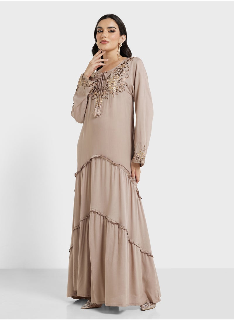 Viscose Solid Jalabiya (VK1791)