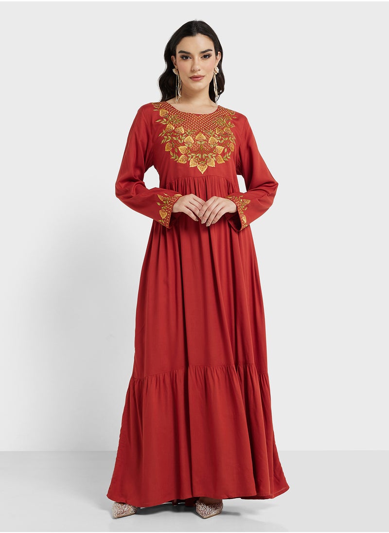 Viscose Solid Jalabiya (VK1790)