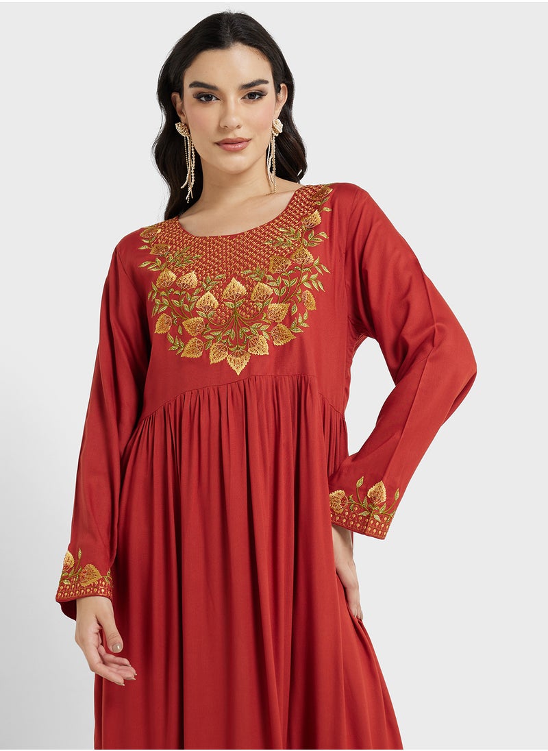 Viscose Solid Jalabiya (VK1790)