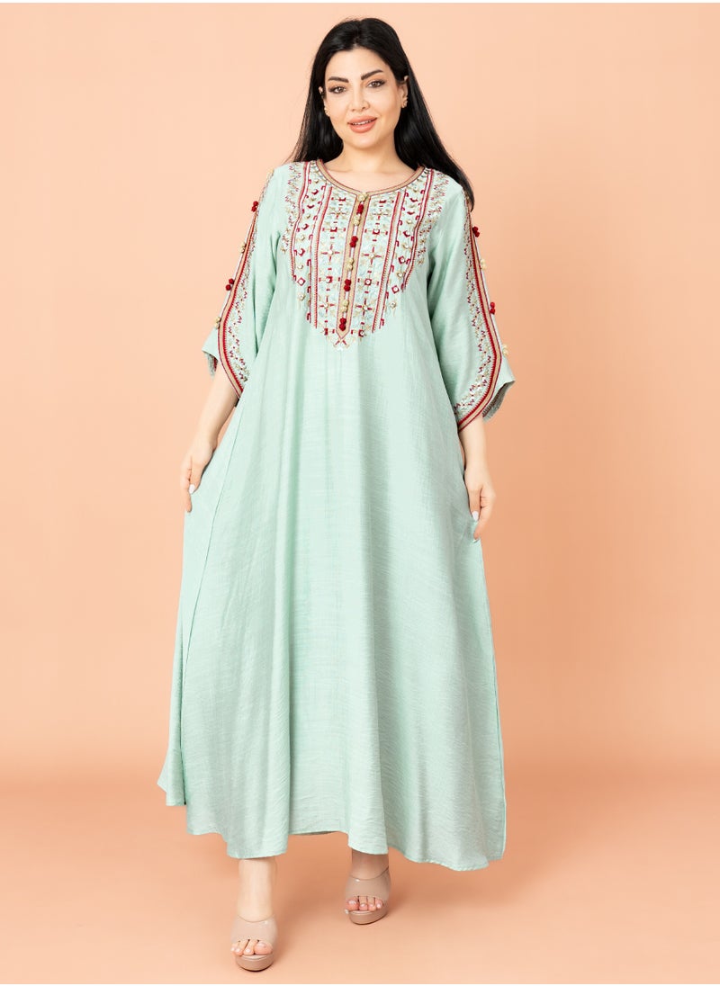 Classic Embroidery Jalabiya