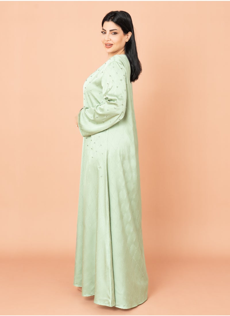Crystal Breeze Jalabiya Green