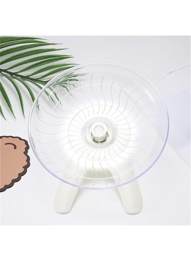 Silent Flying Disc Exercise Wheel for White Hamster Pet Squirrel Mouse Flying Saucer Run